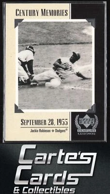 Jackie Robinson 1999 Upper Deck Century Legends #132 Brooklyn Dodgers - Image 1 of 2
