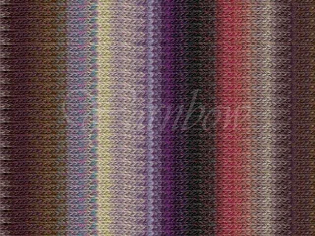 NORO ::Shiro #15:: wool cashmere silk yarn 30% OFF! Browns-Purple-Red-Ecru - Image 1 of 1
