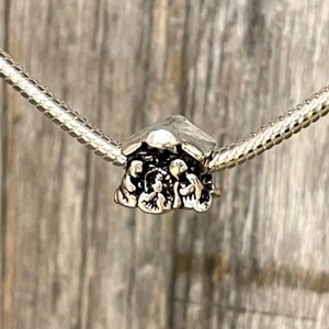Weihnachten Krippe Feiertag Krippe Jesus Geburt Neu Silber European Charm Perle - Bild 1 von 3
