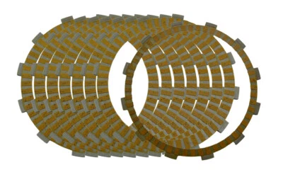 Kit de 8 placas de embrague de fricción para Honda CBR1100XX Blackbird 1999-2004 Foto 1 de 4