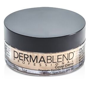 NEW Dermablend Cover Creme Broad Spectrum SPF 30 (High  (Pale Ivory) 28g/1oz