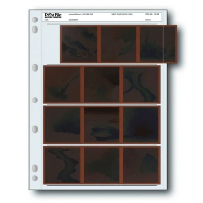 Print File 120-4B 120 Negative Storage Pages, 25 Sheets  - Image 1 of 2