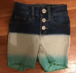 Justice Ombre Shorts Size:6 Slim EUC - Picture 1 of 5