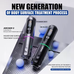 Dragonhawk Wireless Tattoo Pen Machine Mast Archer 2 WQP-050 - Picture 1 of 7