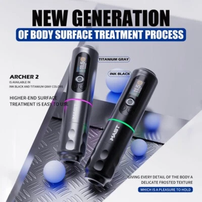 Dragonhawk Wireless Tattoo Pen Machine Mast Archer 2 WQP-050 - Image 1 of 3
