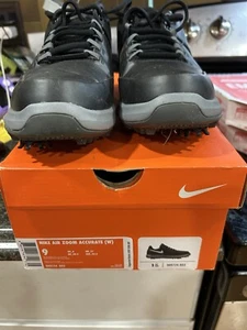 Nike Air Zoom Accurate Golf Shoes 909724-003 Mens Golfing - Picture 1 of 6