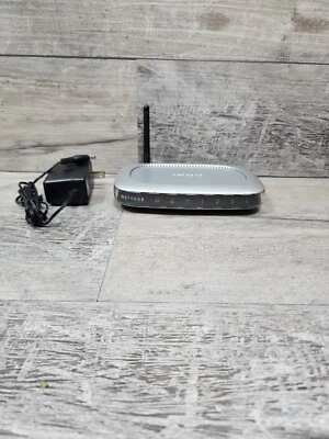 Netgear WGT624 V2 4 Port 108 Mbps Wireless Firewall Router w/Power Cord - Image 1 of 4