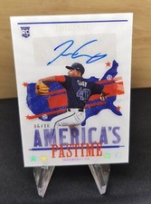 2022 Panini Chronicles America's Pastime Rookie Auto Josiah Gray Nationals /10