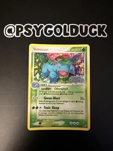 Pokemon Crystal Guardians - Venusaur Holo und Stamped Rare 28/100 Played - Bild 1 von 4