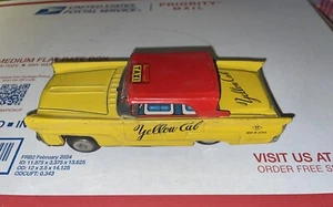 VINTAGE SELTENES NIP KEIICHI TAXI GELBES CAB BLECHSPIELZEUG AUTO JAPAN - Bild 1 von 5