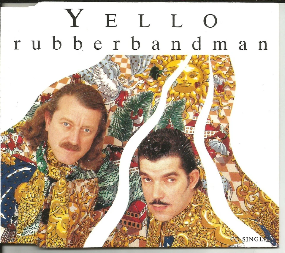 YELLO Rubberbandman EXTEND & UNRELEASED CD single SEALED rubber band man 1991 Foto 1 de 1