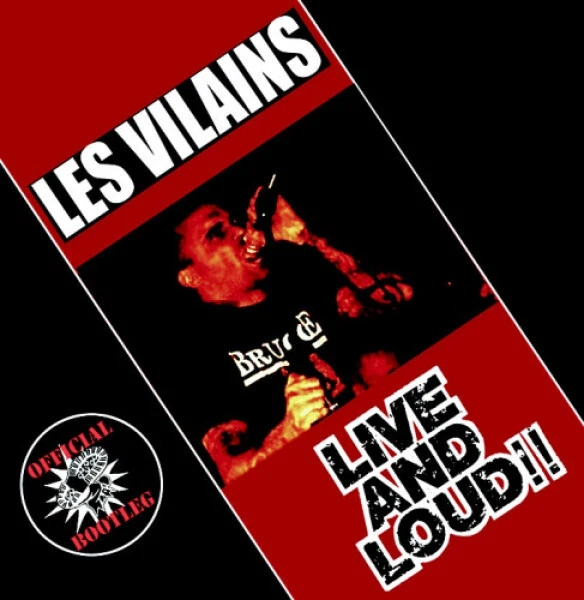 Les Vilains – Live and Loud LP schwarz 200 Ex. - Image 1 of 1