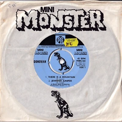 DONOVAN: There Is a Mountain - MINI MONSTER EP - 7" VINYL: VERY GOOD Foto 1 de 4