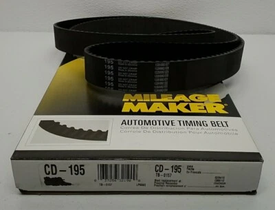 CD-195 Mileage Maker Automotive Engine Timing Belt Made In Slovenia 195 - Image 1 of 4