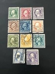 US Stamps Scott #331-341 USED Ng…1-50c ….Regular Issues - CV $72 - Picture 1 of 2