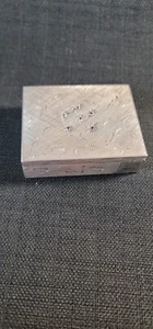 Vintage 800 Silver Italian Necessaire Lipstick Pill Box - Picture 1 of 9