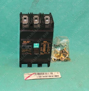 Fuji Electric H53BA Circuit Breaker 15A 15 amp 220VAC NEW - Picture 1 of 4