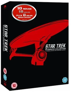 STAR TREK 1979 - 2002 - MOVIES 1-10  STARDATE COLLECTION Complete  R2 DVD not US - Picture 1 of 1