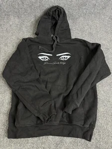 GEMROCK Black Hooded BimmaGirls NY GRAPHIC HOODIE PULLOVER SWEATSHIRT SZ M - Picture 1 of 15