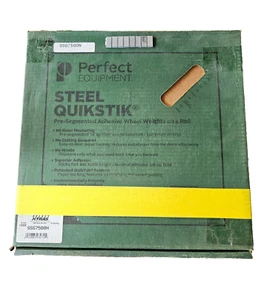 PERFECT EQUIPMENT SSG7500N Wheel Weight,Steel Adhesive,5 g.,1500 Pc - Picture 1 of 5