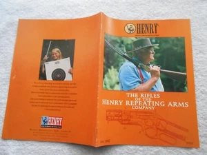 THE RIFLES OF THE HENRY REPEATING ARMS COMPANY CATALOG-2003 - Picture 1 of 1