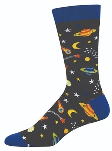 Socksmith Mens Socks Bamboo – Reach for the Stars AU Size 7-12.5 MBN3278 - Picture 1 of 1