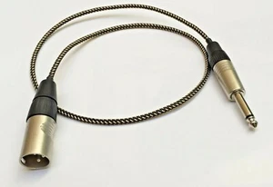 3 pies Mogami Neutrik XLR macho a neutro 1/4 mono, micrófono de audio con cable profesional - Imagen 1 de 10