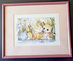 Jody Bergsma Signed Framed Print "To Be With Those I Love..." 1982 4492/9500 - Picture 1 of 8