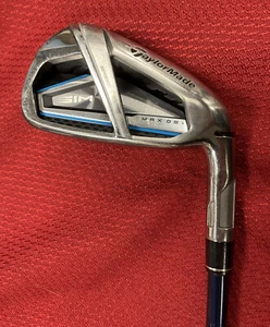Taylormade Sim Max OS 7 Iron RH Golf Club Fujikura Ventus Blue Graphite 5A SR - Picture 1 of 5