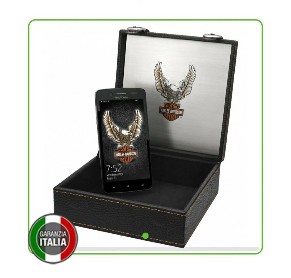 NGM HARLEY DAVIDSON  SMARTPHONE NUOVO CON COFANETTO IN PELLE HARLEY GARANZIA ITA - Immagine 1 di 1