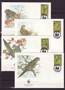 F1059 - Norfolk Islands 1987 - FDC - Vogels/Birds/Vögel WWF - Imagen 1 de 1