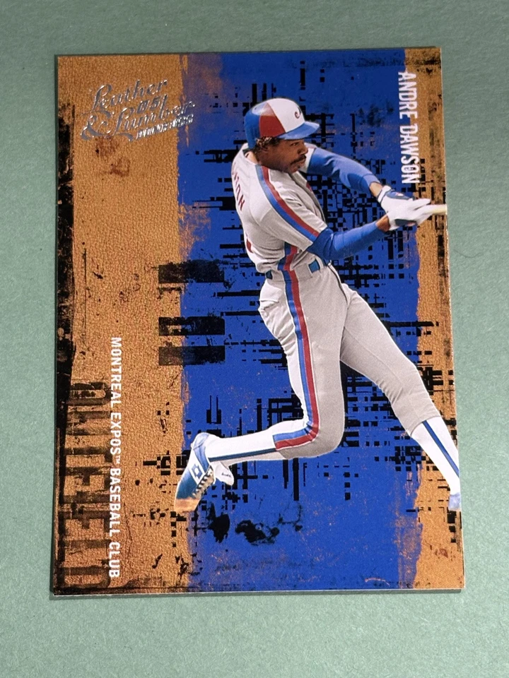 Andre Dawson 2005 Donruss Leather & Lumber Montreal Expos #137 DD915 - Image 1 of 2