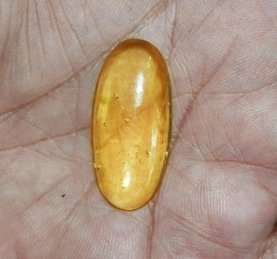 15.50 Cts. Natural Genuine Old Baltic Amber Untreated Certified Gemstone - Image 1 of 4