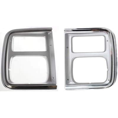 Headlight Doors/Bezels Set of 2  Left-and-Right for Chevy Express Van G10 Pair Foto 1 de 4