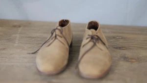 Botas Chukka Cable & Co Para Hombre Gamuza Tostada Con Cordones Hechas en Italia Desierto Informales - Imagen 1 de 14