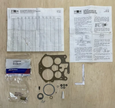 Kit de reconstrucción de carburador GM OEM Rochester Delco Pontiac Buick Cadillac 17076141 Foto 1 de 4