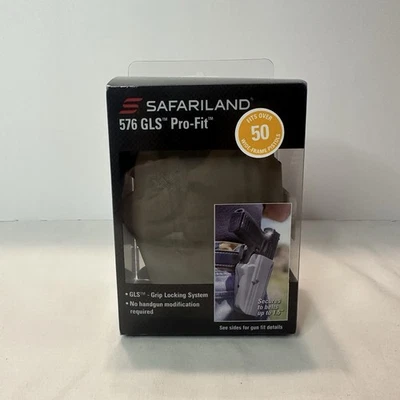 Safariland 576 GLS Pro-Fit Compact Concealment Glock FNH Ruger M&P H&K FDE - Image 1 of 4