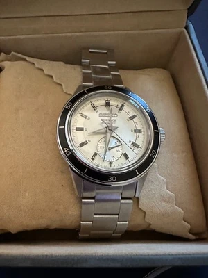 Seiko Presage style 60s Power Reserve wristwatch - Image 1 of 4