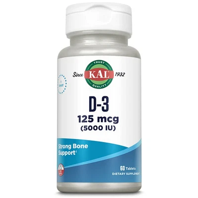 KAL Ultra D3, Tablet (Btl-Plastic) 5000IU 60ct - Image 1 of 4