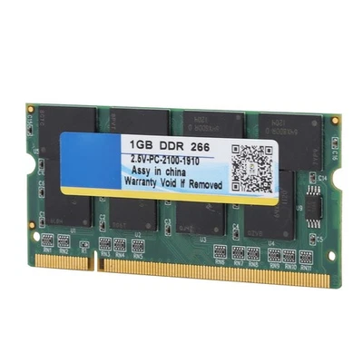 .›1G 266 MHz 200 Pin Laptop RAM For DDR PC-2100 Notebook Full Compatibility For - Image 1 of 4