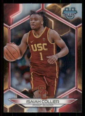 Isaiah Collier 2023-24 Bowman University Best #93 USC Trojans - Image 1 of 2