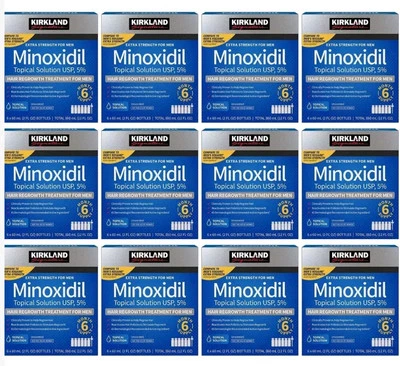 KIRKLAND 5% Minoxidil 72 Months Men's Hair Loss Grow Extra Strength EXP: 03/2027 - Image 1 of 4