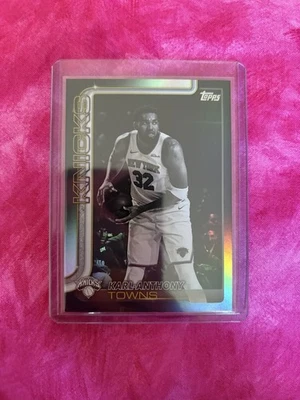 2025-26 Topps Basketball Karl-Anthony Towns Blackout #19 Target Exclusive - Image 1 of 2