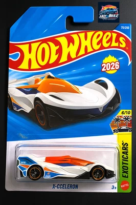Hot Wheels 2026 NEW Case D X-CCELERON LC (Promo Combine Shipping) - Image 1 of 2