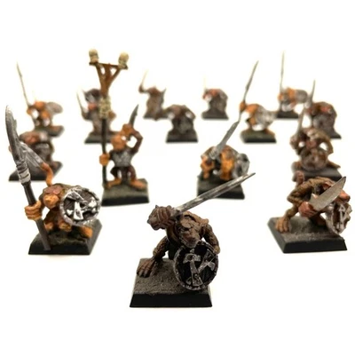 Skaven Clanrat Regiment 16 Painted Miniatures Ratfolk Rat - Image 1 of 4