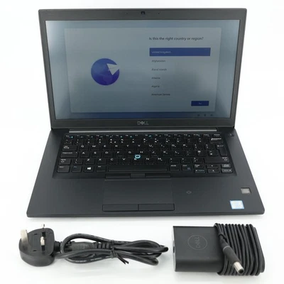 Dell Latitude 7490 14" Laptop Core i5-7300U, 8GB, 256GB SSD, Windows 11 Pro (B) - Image 1 of 4