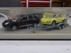 Porsche Genuine World 1500 Pieces Cane Trailer Set 1974 Carrera 911 RSR 3.0 - Picture 1 of 10