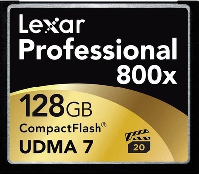 Lexar Professional 1066x 128GB CompactFlash Card, Up to 160MB/s Read - Image 1 of 2
