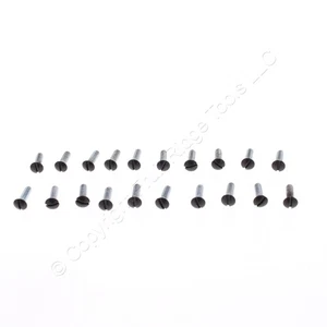 20 Leviton Brown 1/2" Outlet Wallplate Switch Cover Screws 6-32 Thread 85000-PRT - Picture 1 of 5