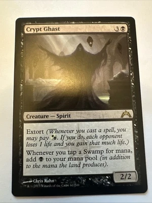 MTG- Crypt Ghast- Gatecrash- Lightly Played Excellent Cond- MAGIC CARD - Image 1 of 4